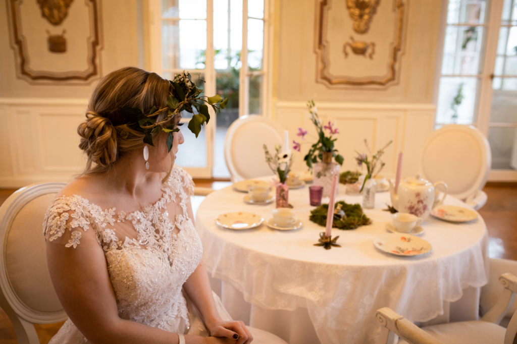 romantische Hochzeit
